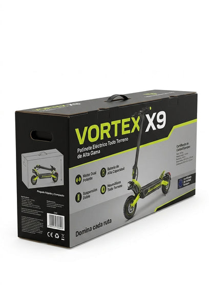 VORTEX X9 2x2 connectée via une application.